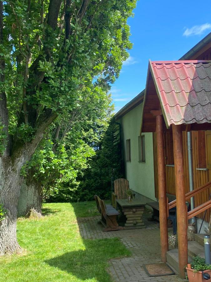 Jagdhaus Auf Dem Forsthof Mit Sauna Eckartsberga Ngoại thất bức ảnh