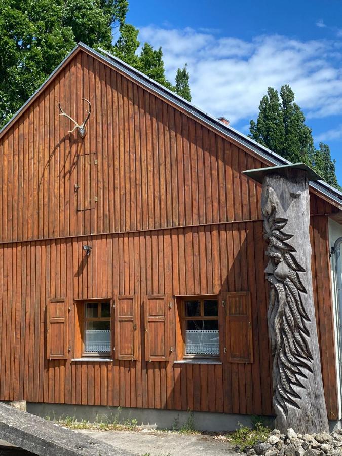 Jagdhaus Auf Dem Forsthof Mit Sauna Eckartsberga Ngoại thất bức ảnh